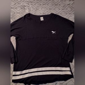 PINK Brand Black and White long sleeve shirt